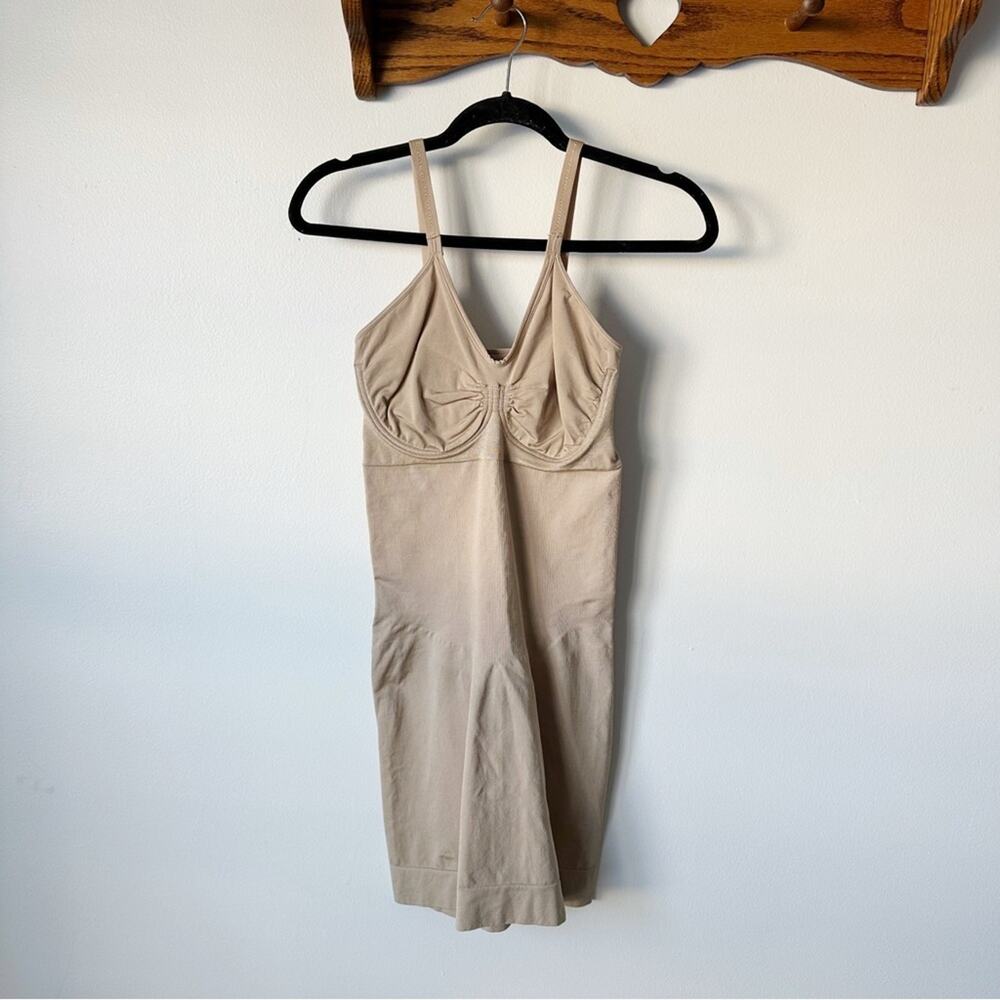 SPANX Tan Full Body Shapewear Dress Size XL